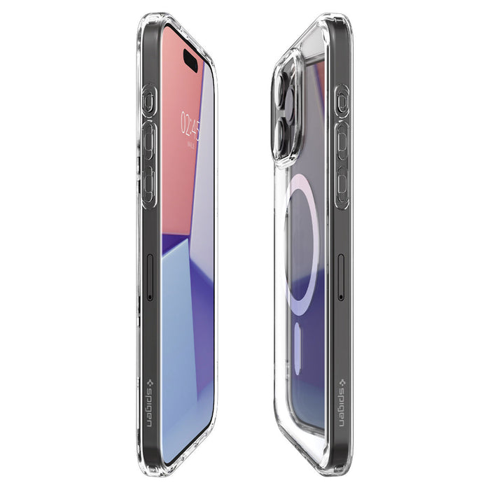 Spigen Ultra Hybrid MagFit (Pack Funda mas Vidrio) iPhone 15 Pro y Pro Max