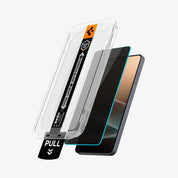 Protector de pantalla Spigen EZ FIT GLAS.tR Privacy Galaxy S26 (2 UND)