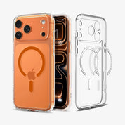 Case Spigen Ultra Hybrid iPhone 17 Pro Max (MagSafe) - Clear Orange