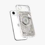 Case Spigen Ultra Hybrid Zero One Mag Fit iPhone 17 Air (MagSafe) - Natural Titanium