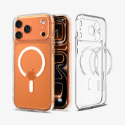 Case Spigen Crystal Hybrid iPhone 17 Pro (MagSafe) - White