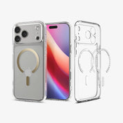 Case Spigen Ultra Hybrid iPhone 17 Pro Max (MagSafe) - Clear Gold