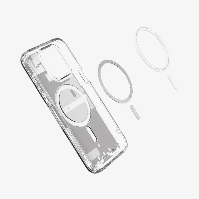 Case Spigen Ultra Hybrid Zero One Wh iPhone 15 Pro Max (MagSafe)