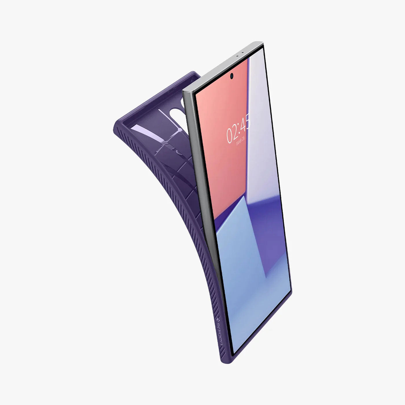 Case Spigen Liquid Air Armor Galaxy S24 Ultra - Deep Purple