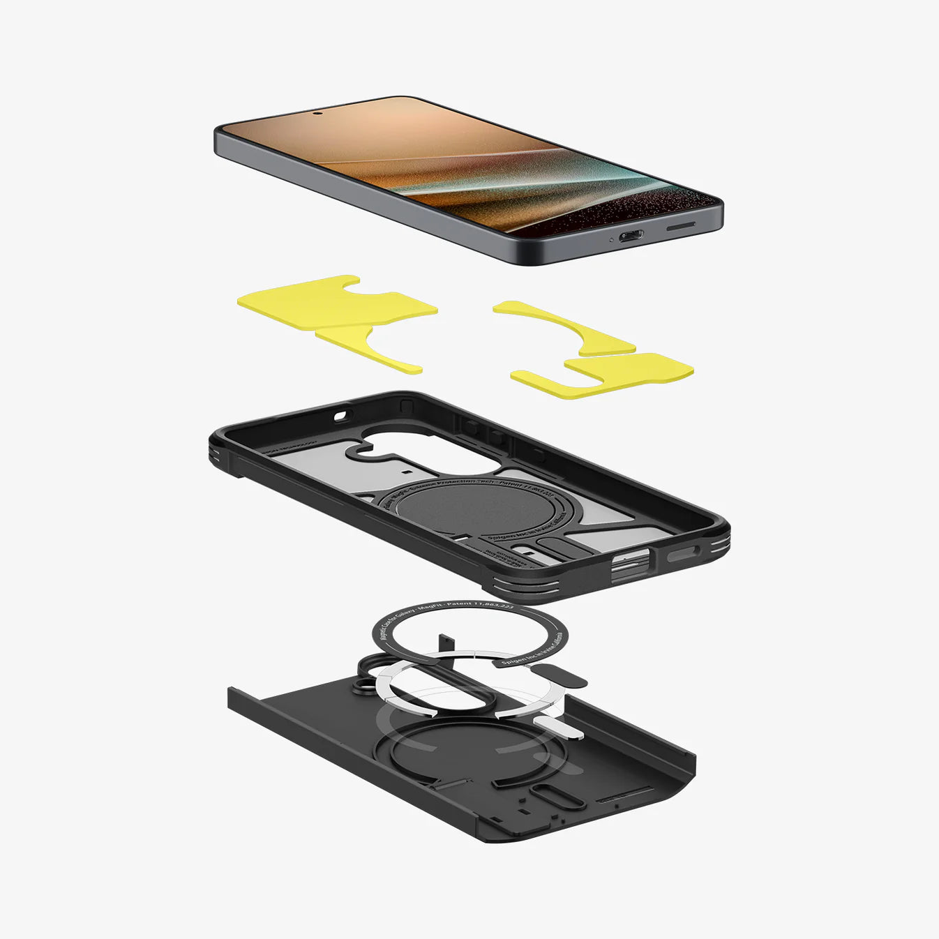 Case Spigen Tough Armor MagFit Galaxy S26 (MagSafe) - Black