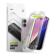 Protector de Pantalla Vidrio Ringke Easy Slide iPhone 16 Plus / iPhone 15 Plus (Instalador) 2 UND