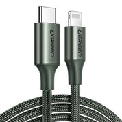 Cable USB-C a Lightning Aluminio Trenzado 1m