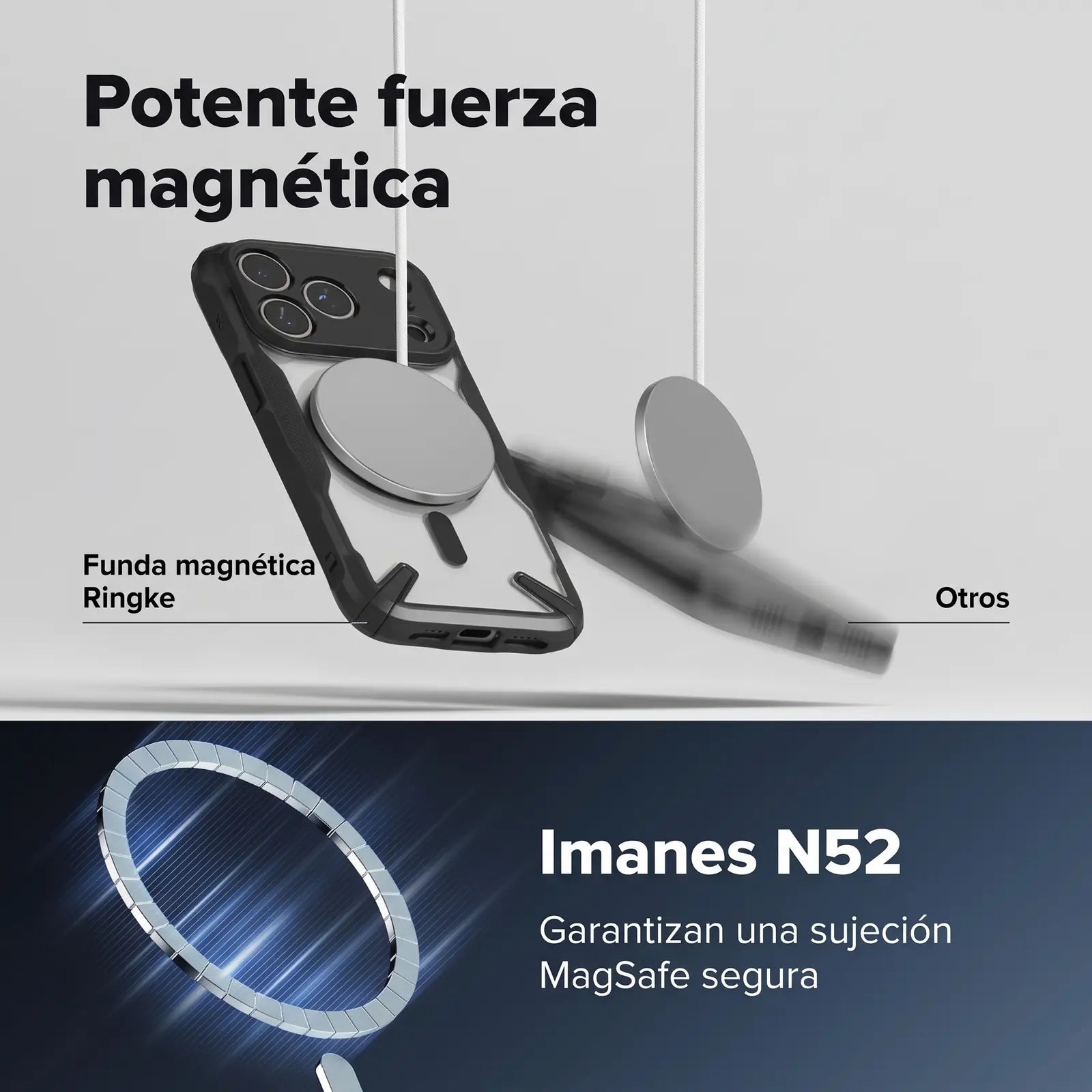 Ringke Fusion-X Magnetic Case para iPhone 18 Pro Max / 17 Pro Max