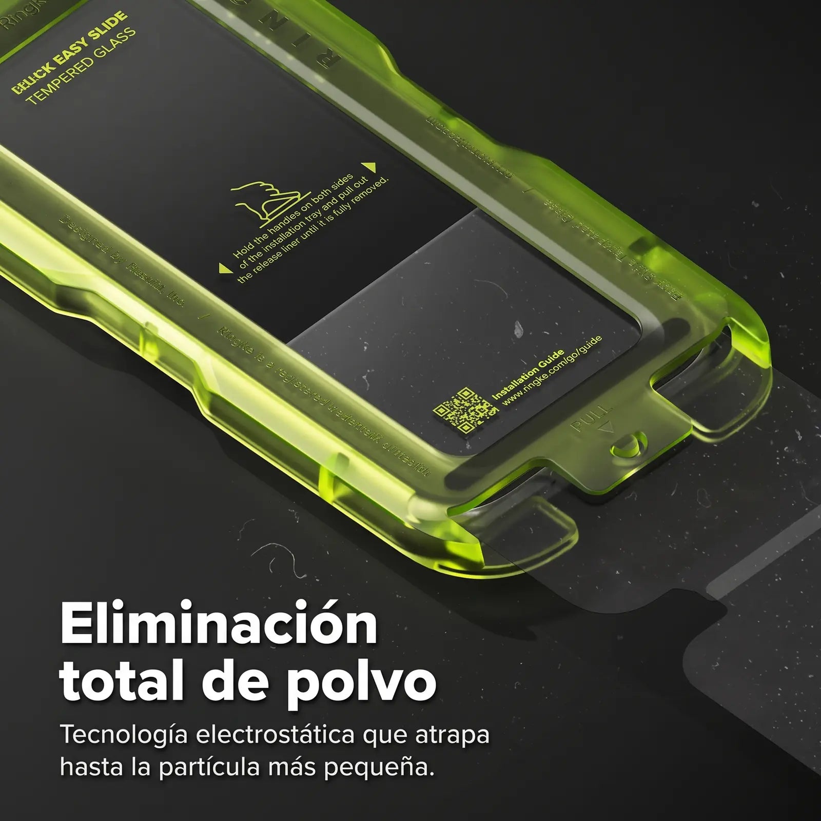 Ringke Easy Slide Mica de Vidrio iPhone 18 Pro Max Antirreflejo