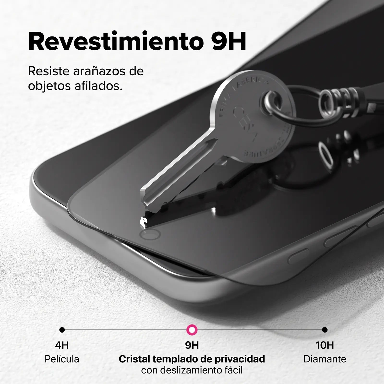 Ringke Mica de Vidrio Privacy iPhone 18 Pro Max con Instalador