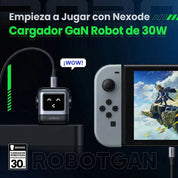 Cargador UGREEN Uno Robot GaN 30W USB-C - Space Gray - OPENBOX