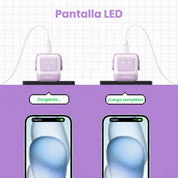 Cargador UGREEN Uno Robot GaN 30W USB-C - Purple