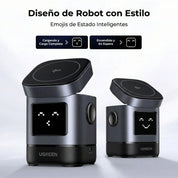 Estación de Carga Ugreen UNO 2 en 1 Qi2 15W (Magsafe)