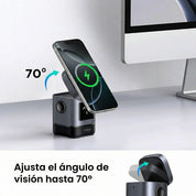 Estación de Carga Ugreen UNO 2 en 1 Qi2 15W (Magsafe)