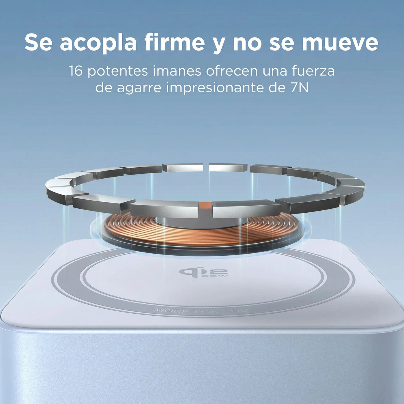 Cargador Inalámbrico UGREEN MagFlow 2-en-1 25W (MagSafe) - 55960B