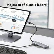 Hub Ugreen USB-C Ultra Slim 4 en 1