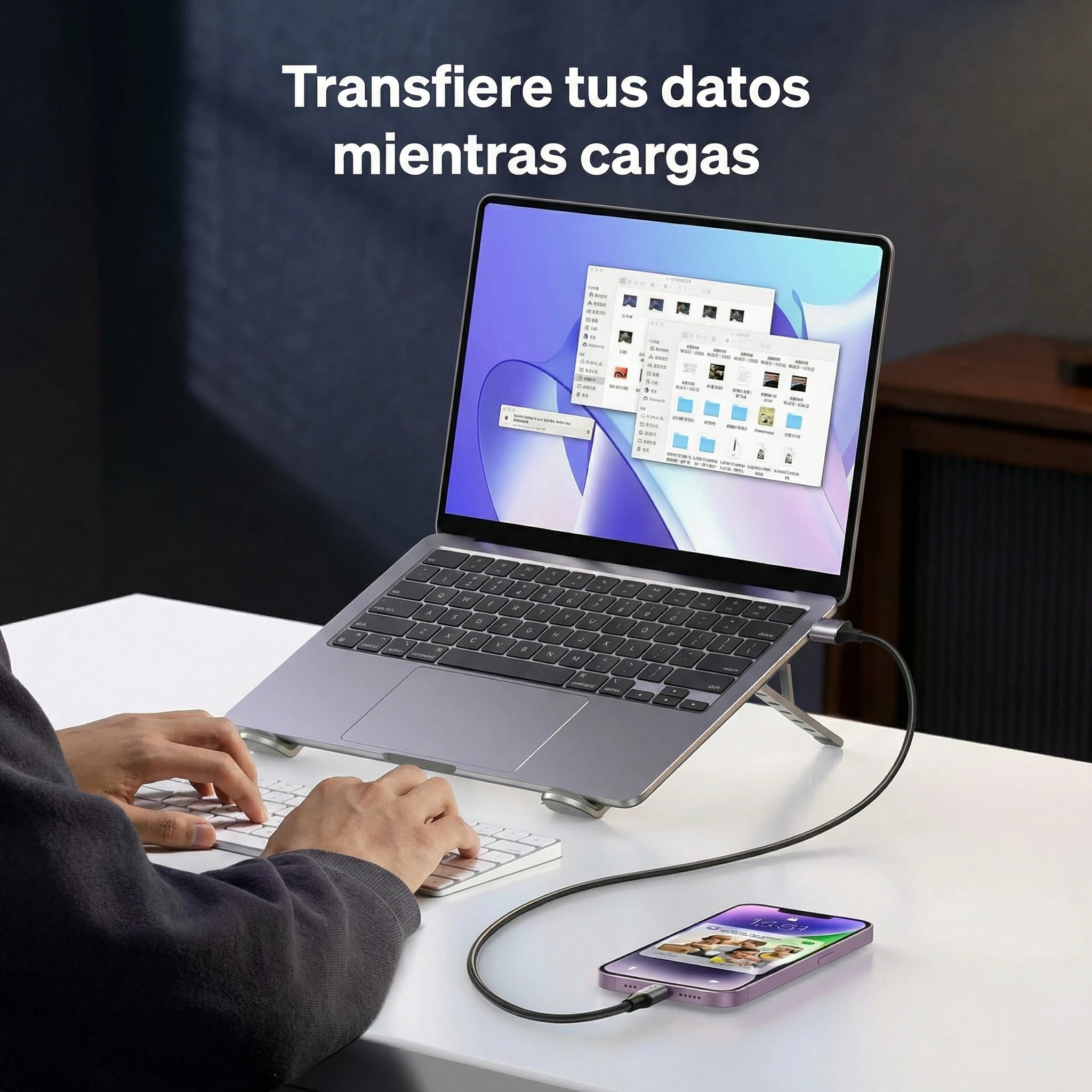 Cable UGREEN USB-A a Lightning 1M 12W (certificado) - 60156