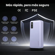 Power Bank UGREEN 20,000 mAh — 22.5W carga rápida - 65590B
