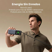 Power Bank Ugreen NEXODE 165W 20,000 mAh con cable retráctil - 55987B