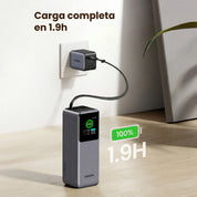 Power Bank Ugreen NEXODE 165W 20,000 mAh con cable retráctil - 55987B