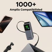 Power Bank Ugreen NEXODE 165W 20,000 mAh con cable retráctil - 55987B