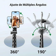 Trípode UGREEN 2-en-1 con Bluetooth remoto para teléfono, iPhone, Galaxy y GoPro 15609