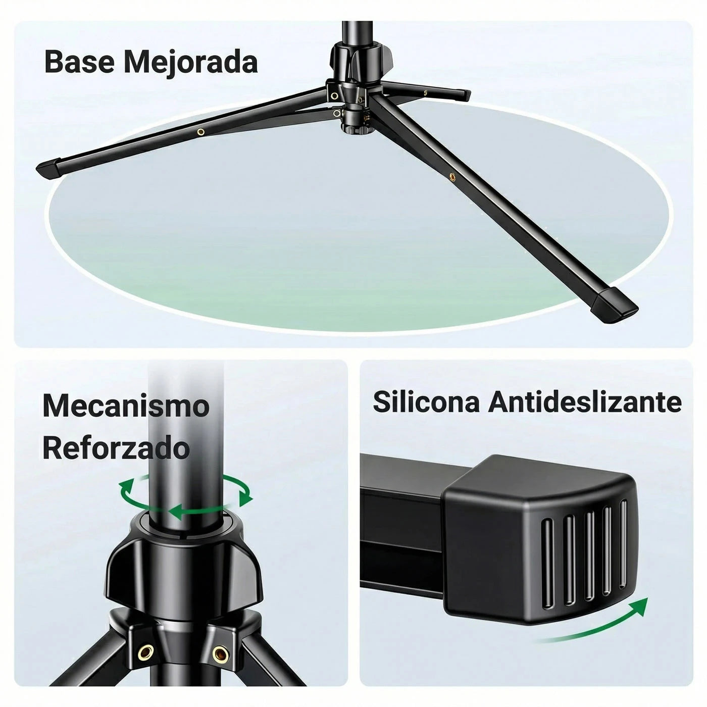 Trípode UGREEN 2-en-1 con Bluetooth remoto para teléfono, iPhone, Galaxy y GoPro 15609