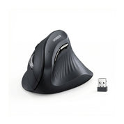 Mouse Ergonómico Vertical UGREEN Inalámbrico 4000 DPI – Negro (MU008 / 25444)
