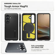 Case Spigen Tough Armor MagFit Galaxy S26 (MagSafe) - Black