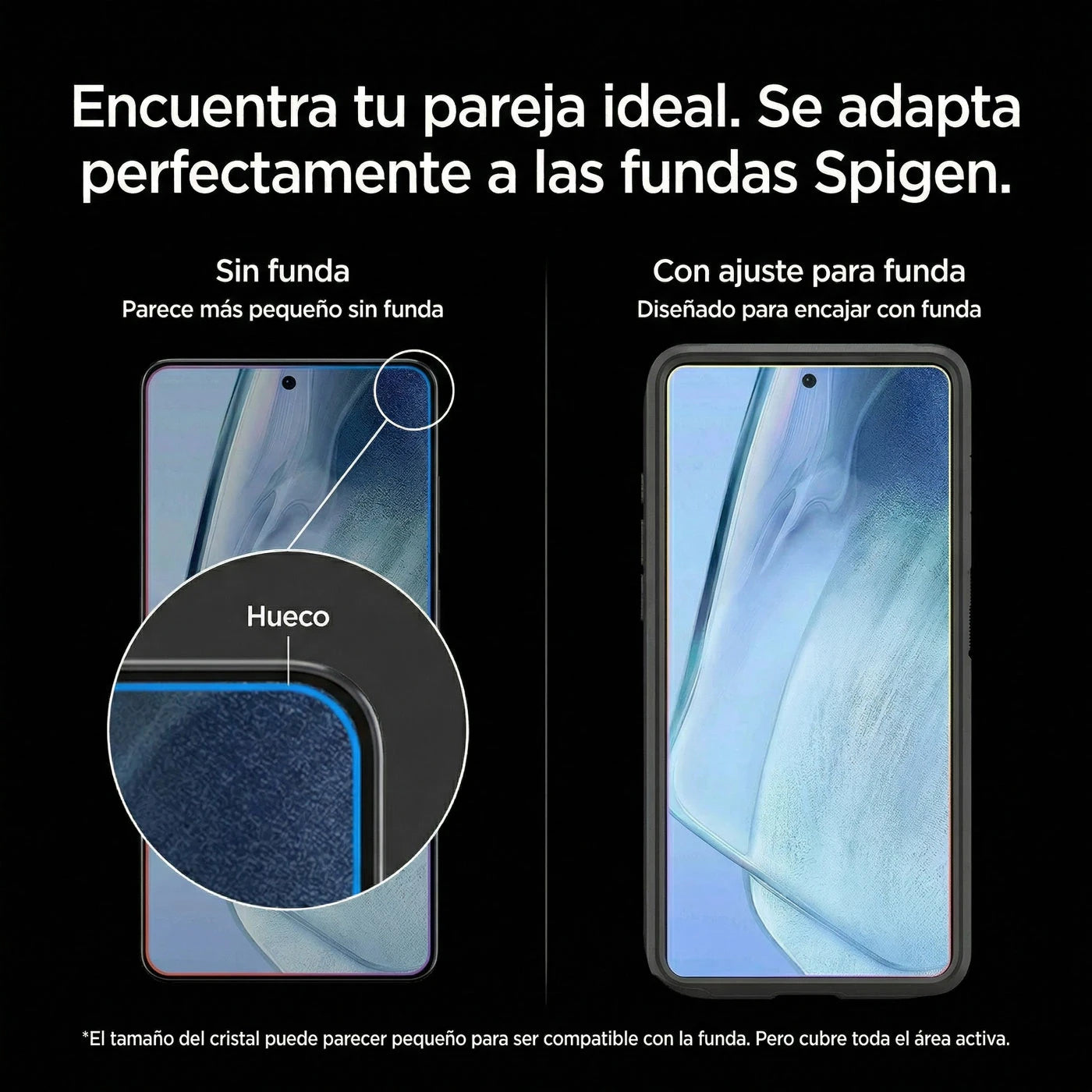 Protector de pantalla Spigen EZ FIT GLAS.tR Galaxy S26 (2 UND)