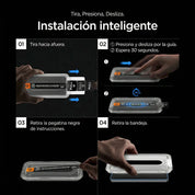 Protector de pantalla Spigen EZ FIT GLAS.tR Privacy Galaxy S26 (2 UND)