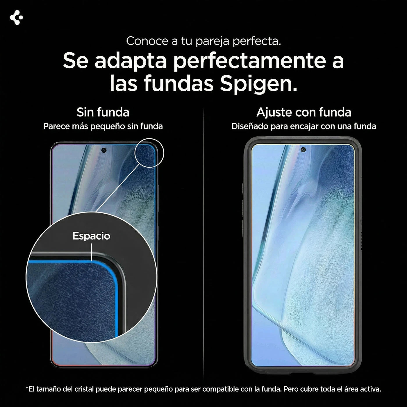 Protector de pantalla Spigen EZ FIT GLAS.tR Privacy Galaxy S26 (2 UND)