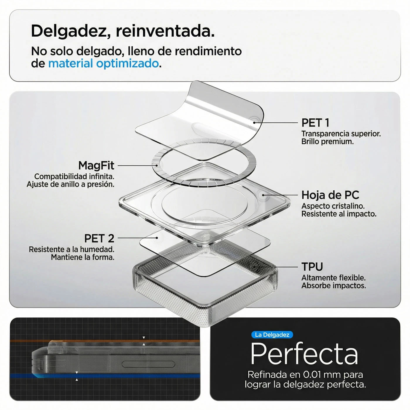 Case Spigen Ultra Hybrid Galaxy S26 Ultra (MagSafe) - Clear