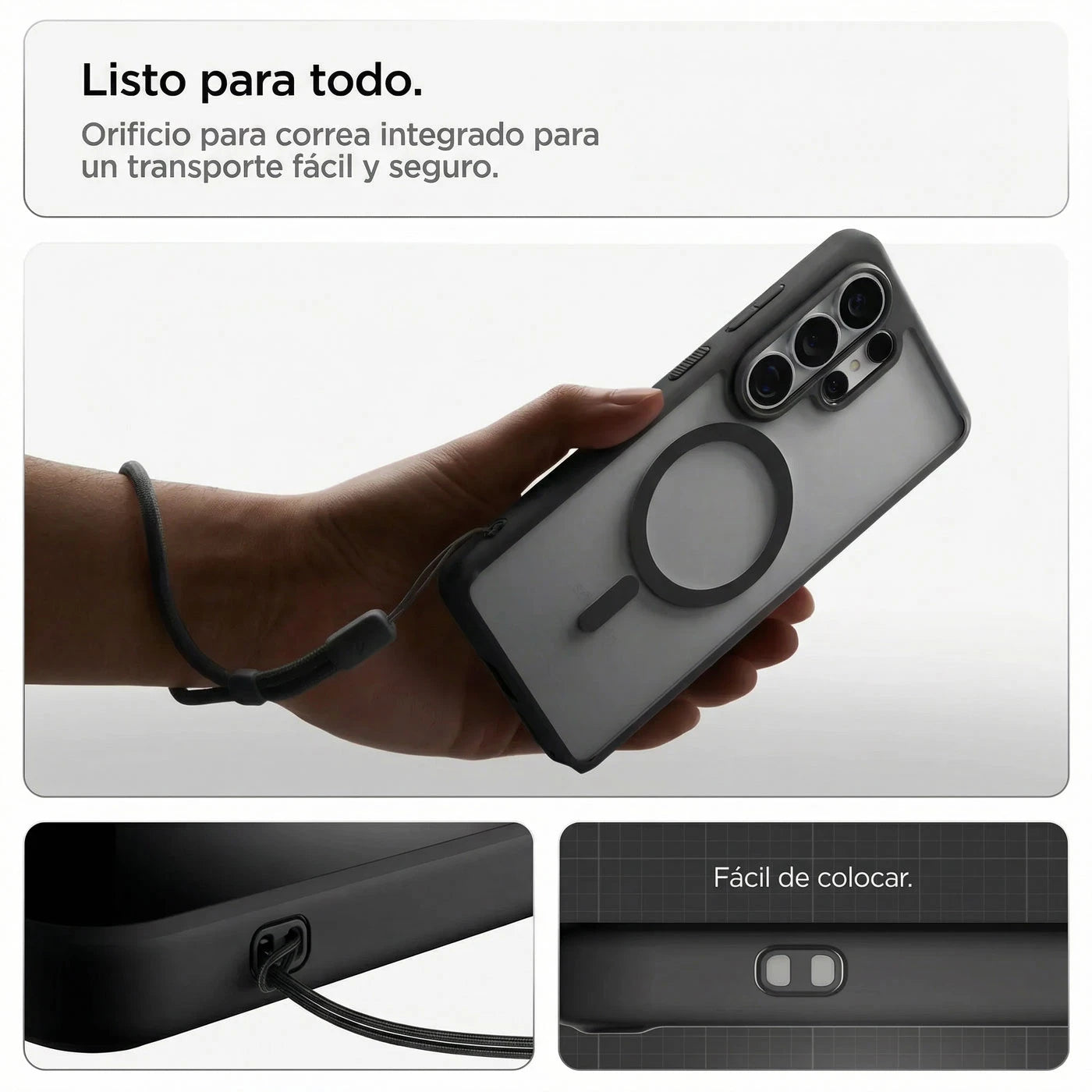 Case Spigen Ultra Hybrid Galaxy S26 Ultra (MagSafe) - Matte Black