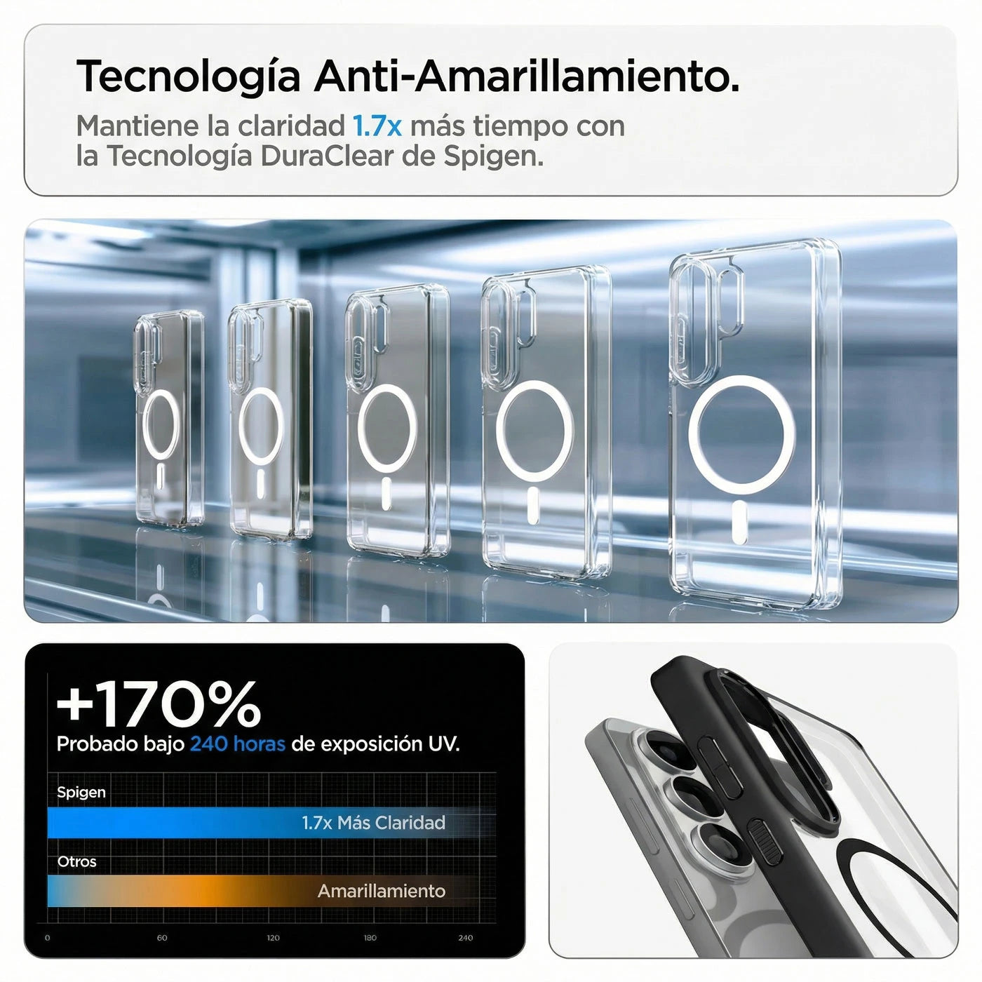 Case Spigen Ultra Hybrid Galaxy S26 Ultra (MagSafe) - Matte Black