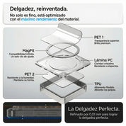 Case Spigen Ultra Hybrid Zero One Mag Fit Galaxy S26 Ultra (MagSafe) Qi2 - Black