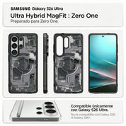 Case Spigen Ultra Hybrid Zero One Mag Fit Galaxy S26 Ultra (MagSafe) Qi2 - Black
