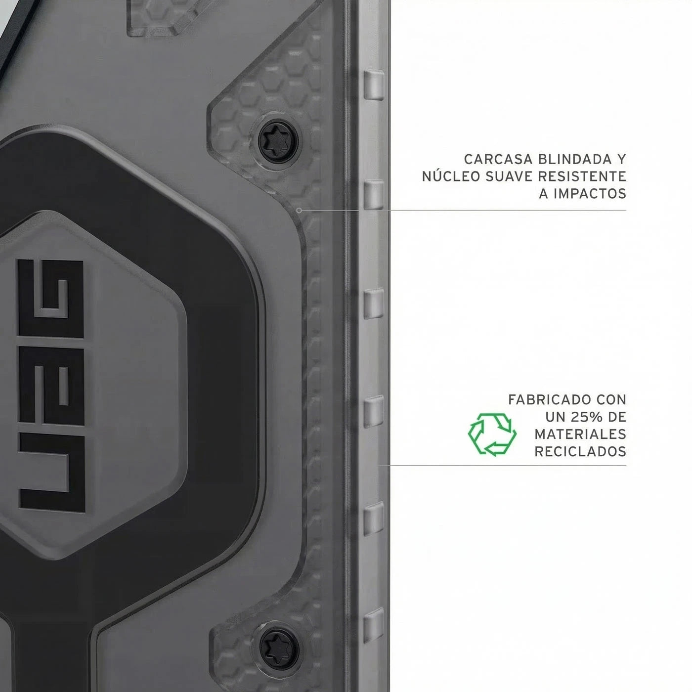 Case UAG Pathfinder Clear Galaxy S26 Ultra (MagSafe) - Ash / Black