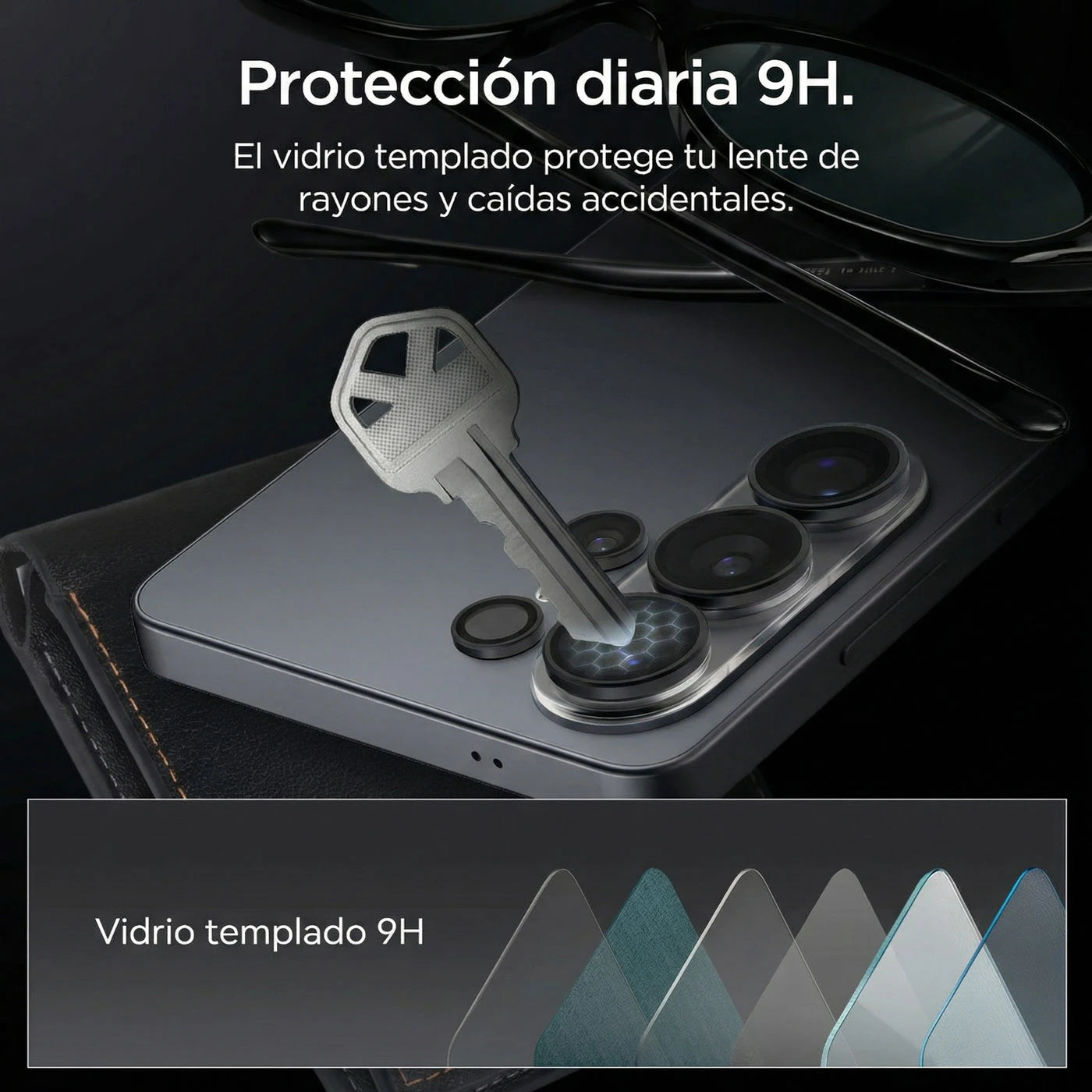 Protector de Cámara Spigen Ez Fit Optik Galaxy S26 Ultra (2 UND)