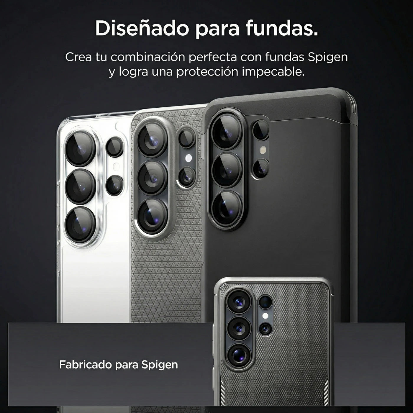 Protector de Cámara Spigen Ez Fit Optik Galaxy S26 Ultra (2 UND)