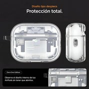 Case Spigen Ultra Hybrid AirPods Pro 3 (MagSafe) - Zero One White