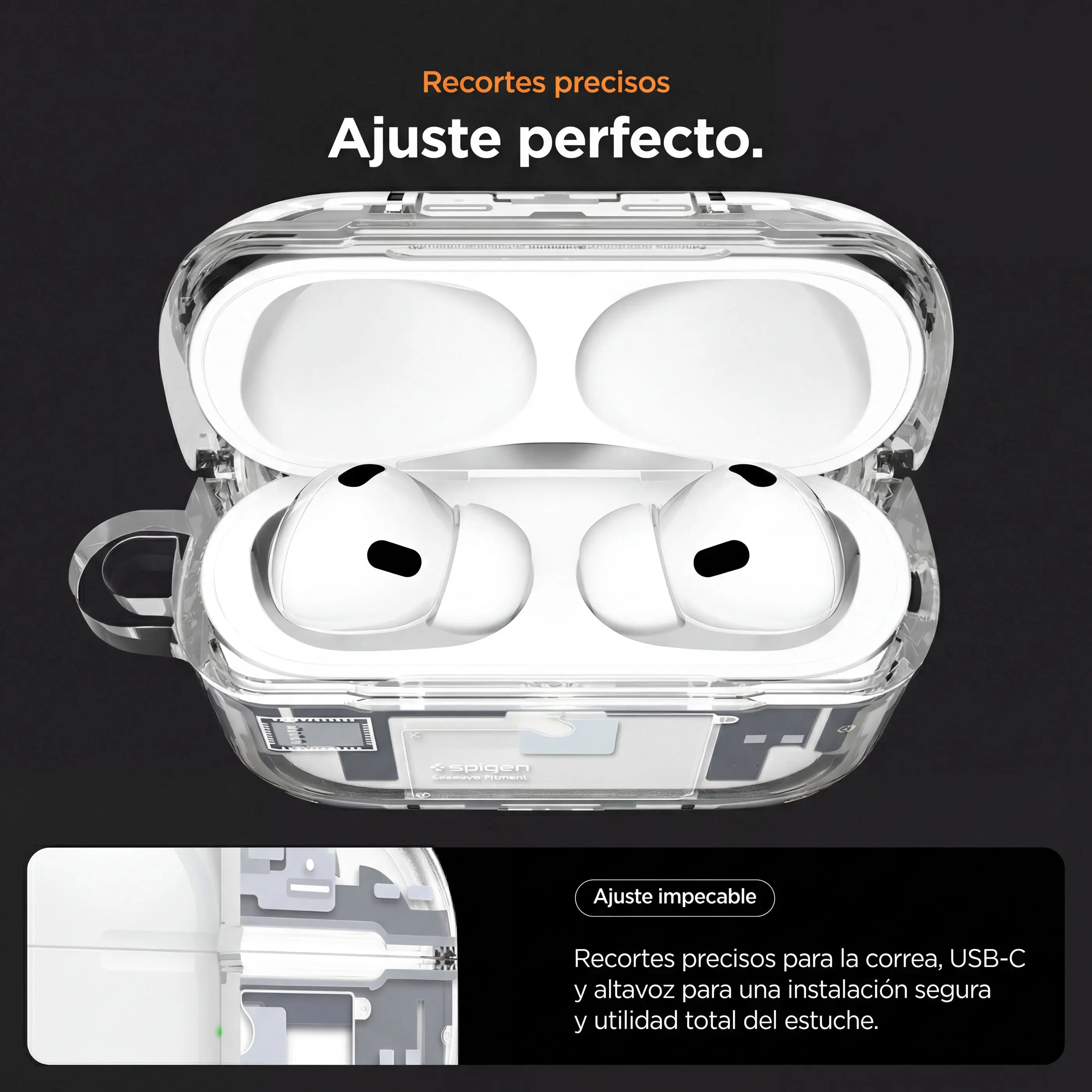 Case Spigen Ultra Hybrid AirPods Pro 3 (MagSafe) - Zero One White