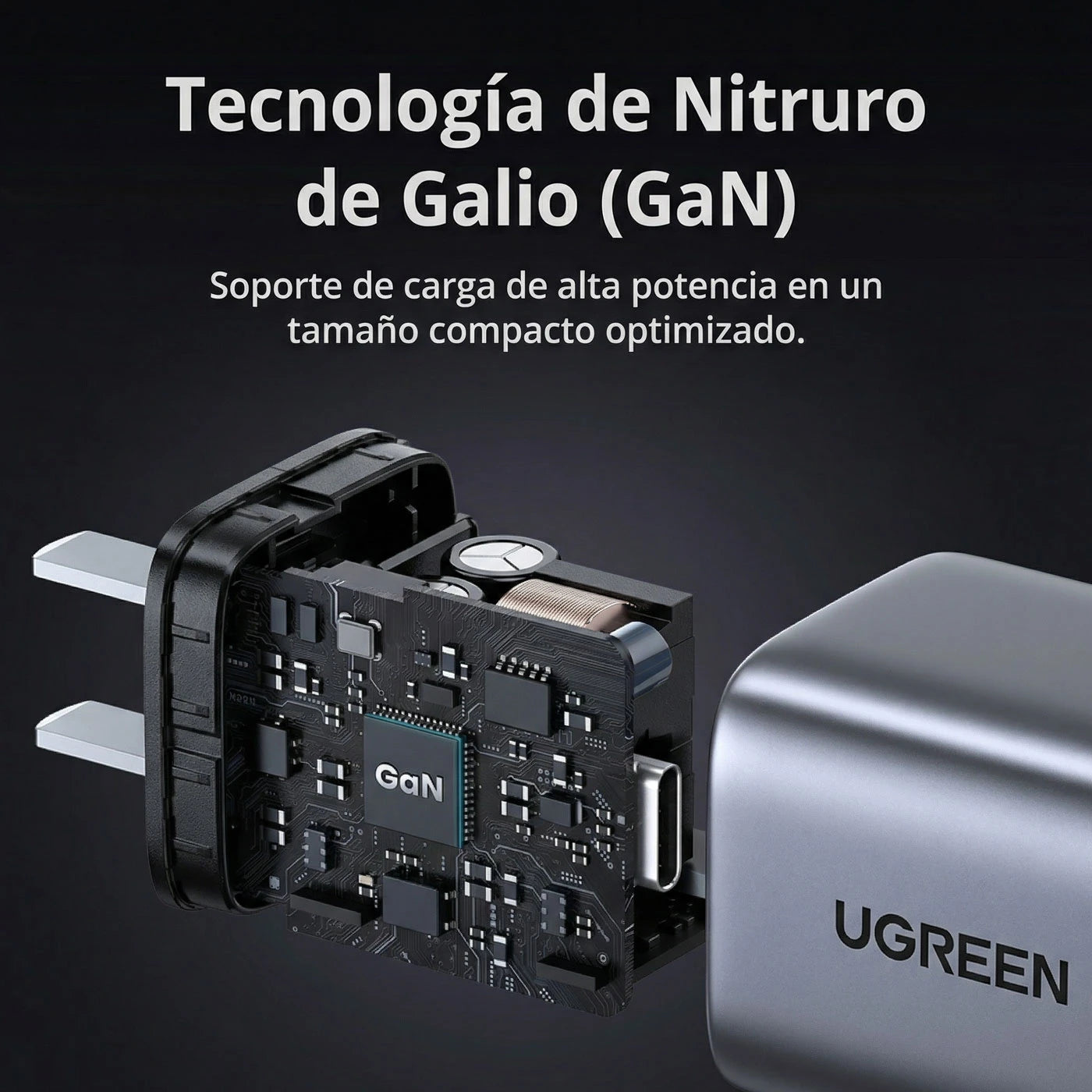 Cargador UGREEN 30W USB-C GaN