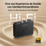 UGREEN Receptor de audio Bluetooth 6.0 Hi-Res - 55545