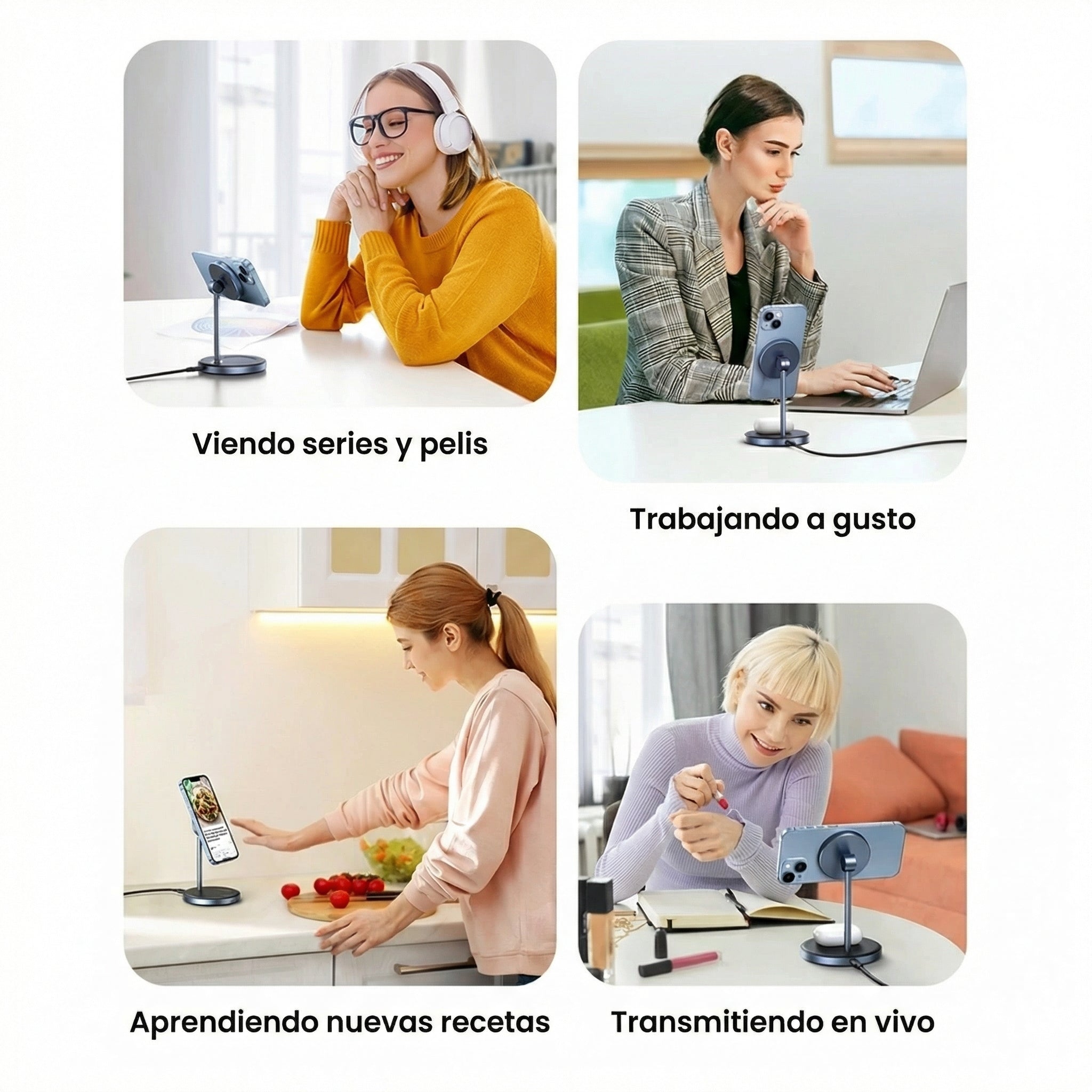 Cargador inalámbrico 2 en 1 UGREEN (90668)