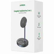 Cargador inalámbrico 2 en 1 UGREEN (90668)