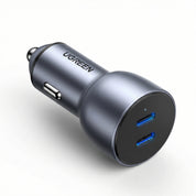Cargador para auto UGREEN 50W Dual USB-C PD - 70594