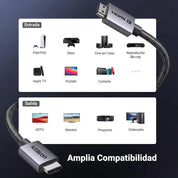 UGREEN Cable HDMI 2.1 HD171 25914 10M 8K 60Hz fibra óptica