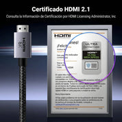 UGREEN Cable HDMI 2.1 HD171 25914 10M 8K 60Hz fibra óptica