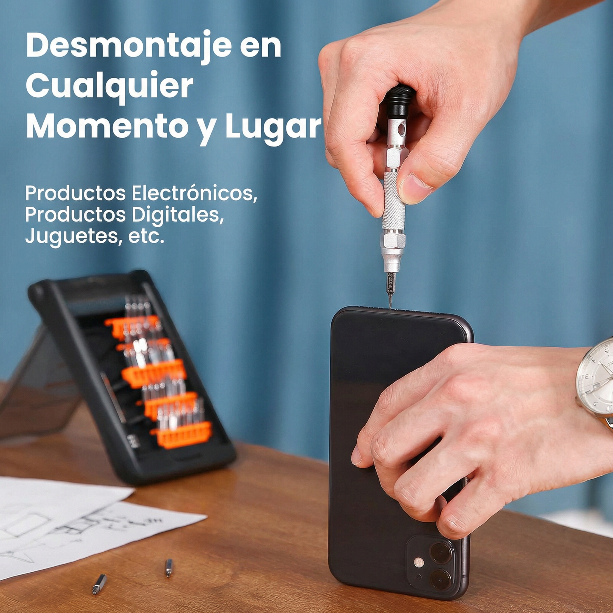 Juego de Destornilladores UGREEN 38-en-1 Imantado (80459)